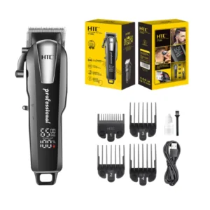 HTC CT-8083 Rechargeable Hair Clipper Ceramic Blade Trimmer